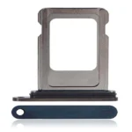For Apple iPhone 15 Pro, 15 Pro Max Sim Card Holder Blue Titanium OEM