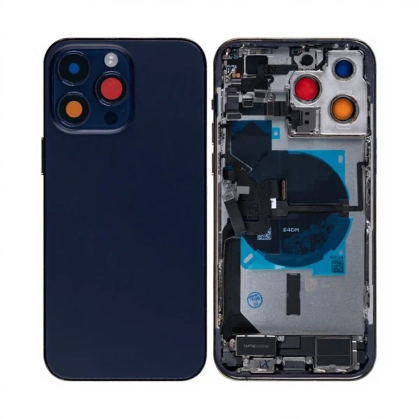 For Apple iPhone 14 Pro Max Housing With Small Parts Deep Purple OEM