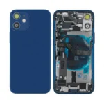 For iPhone 12 Mini Complete Housing incl. All Small Parts Without Battery & Back Camera Blue