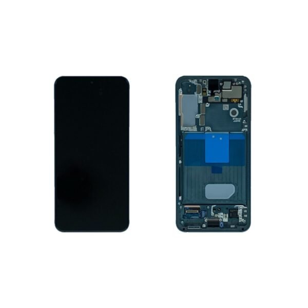 Samsung Galaxy S22 LCD Display With Frame Green Service Pack