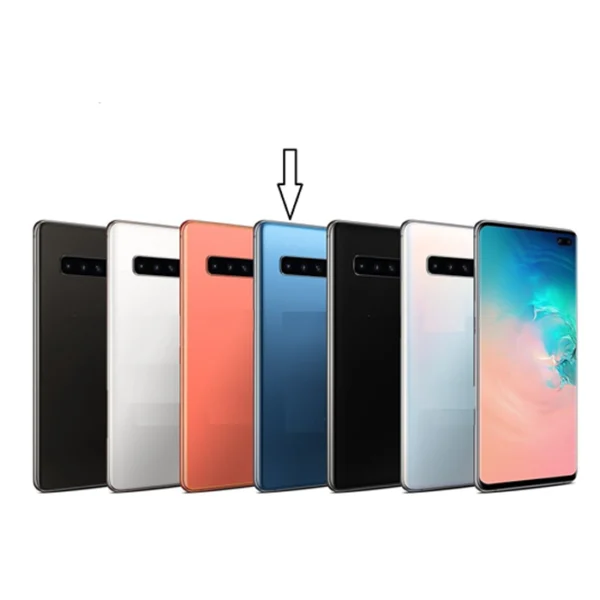 Battery Cover Galaxy S10 G973 - Blauw