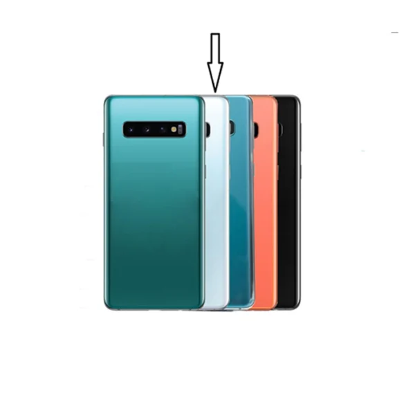 Battery Cover Galaxy S10 G973 - Wit