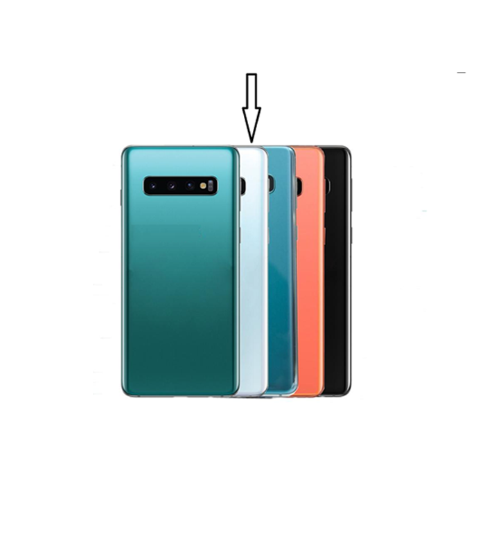 Battery Cover Galaxy S10 G973 - Wit
