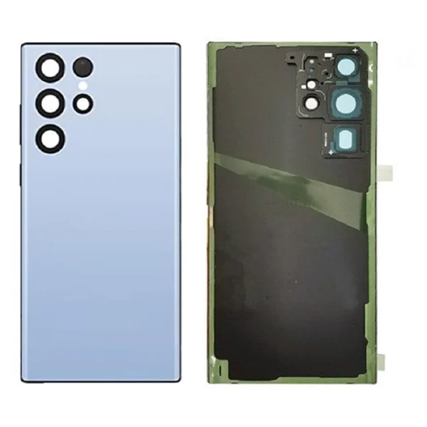 Battery Cover Galaxy S22 Ultra - Licht Blauw
