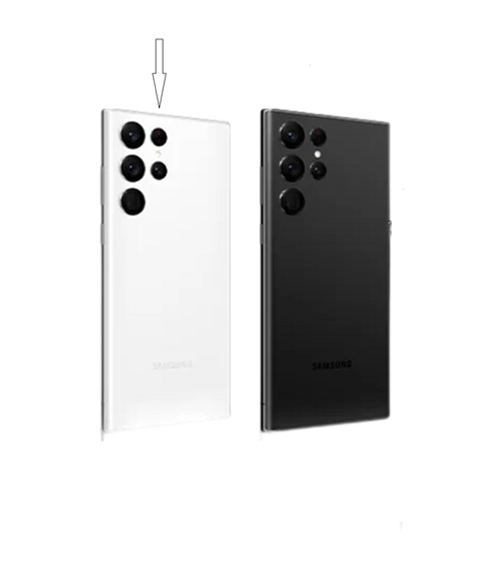 Battery Cover Galaxy S22 Ultra - Wit