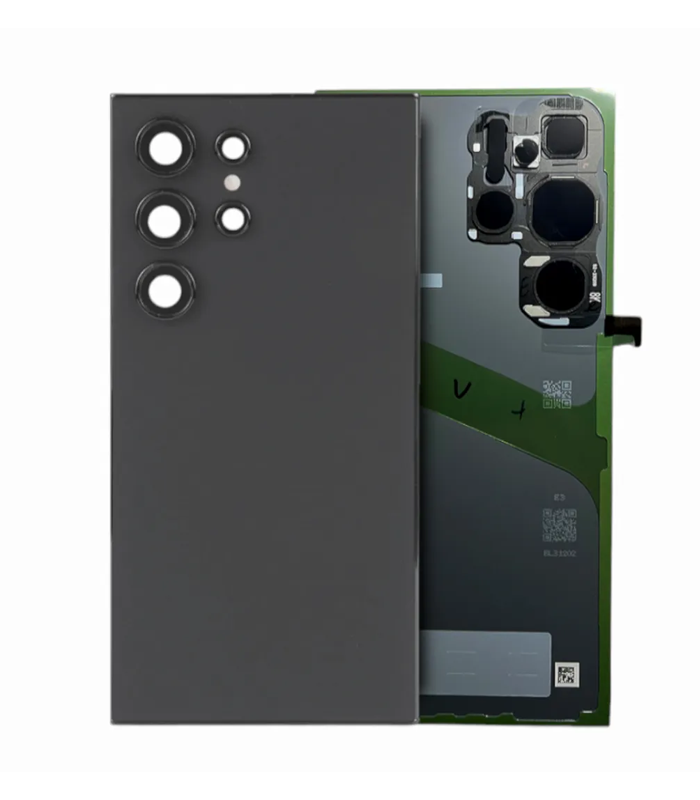 Battery Cover Galaxy S24 Ultra Compatible - Zwart
