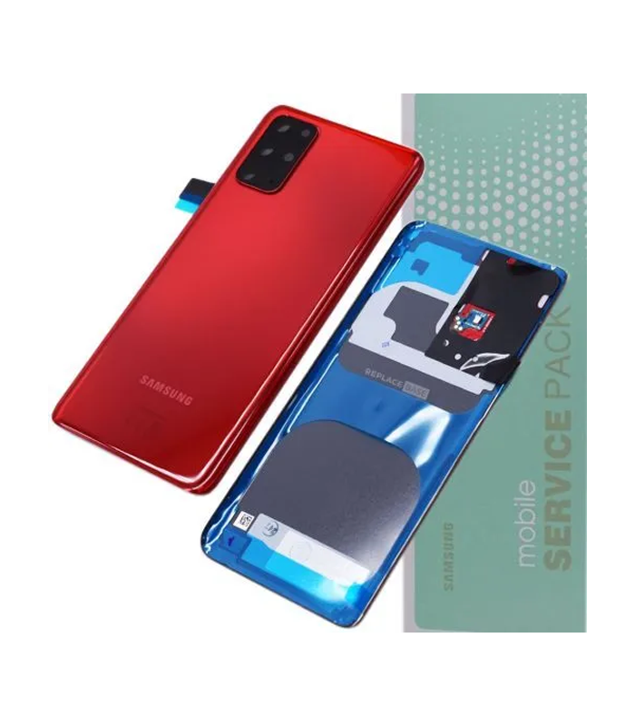 Battery Cover Service Pack Galaxy S20 Plus GH82-21634G - Rood