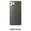Battery Cover iPhone 11 Pro no Logo - Groen