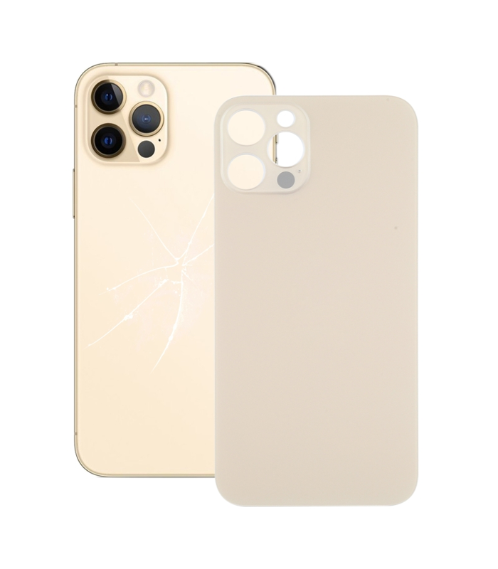 Battery Cover iPhone 12 Pro no Logo - Goud