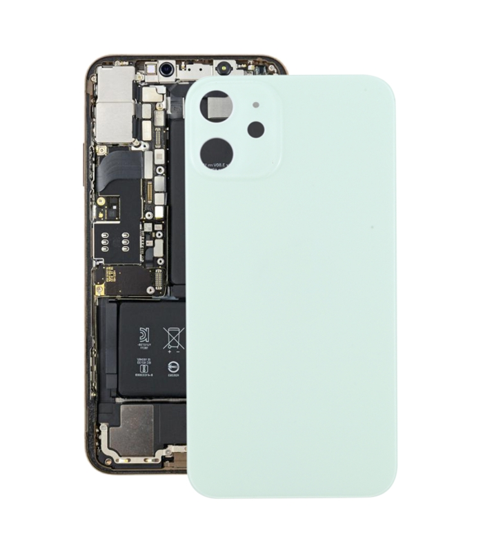 Battery Cover iPhone 12 no Logo - Groen