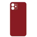 Battery Cover iPhone 12 no Logo - Rood