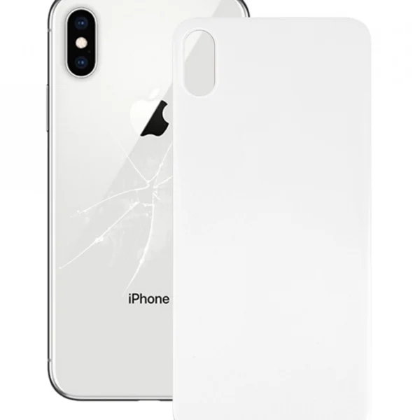 Battery Cover iPhone X no Logo - Wit