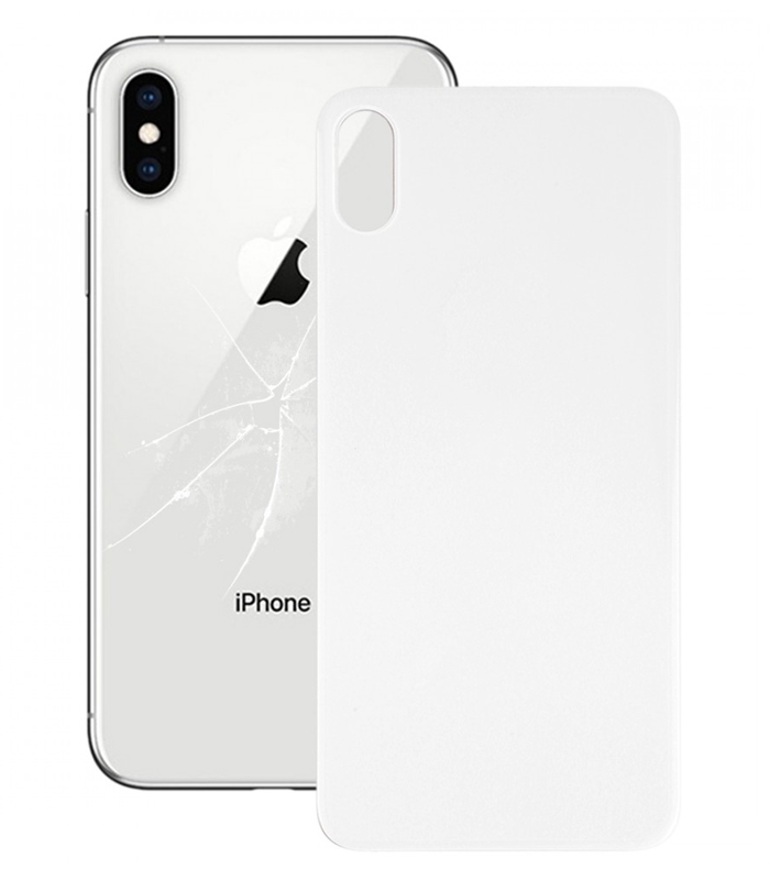 Battery Cover iPhone X no Logo - Wit