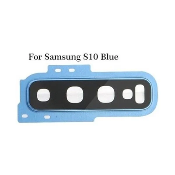 Galaxy S10 G973 - Camera Lens with Frame - Blauw