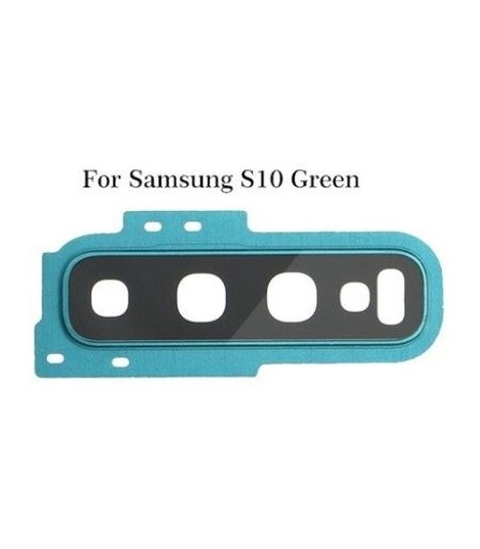 Galaxy S10 G973 - Camera Lens with Frame - Groen