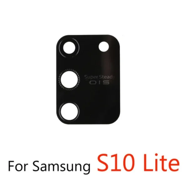Galaxy S10 Lite G770 - Camera Lens with Frame - Zwart