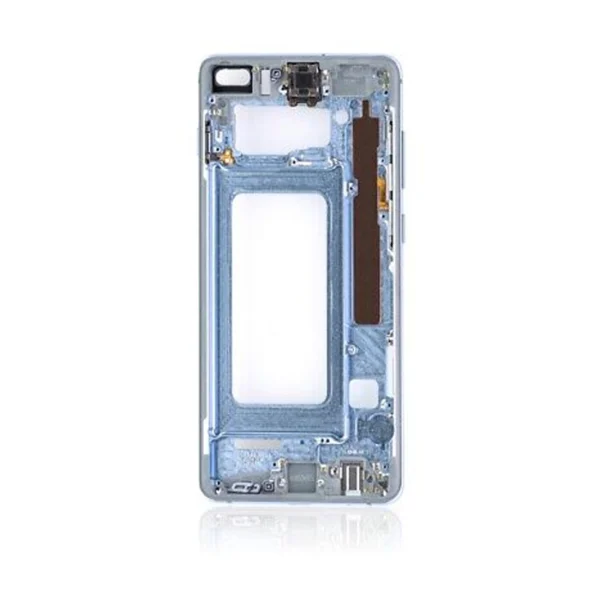 Galaxy S10 Plus - Middle Housing with Frame - Blauw