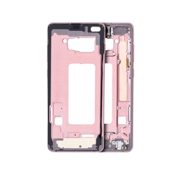 Galaxy S10 Plus - Middle Housing with Frame - Pink