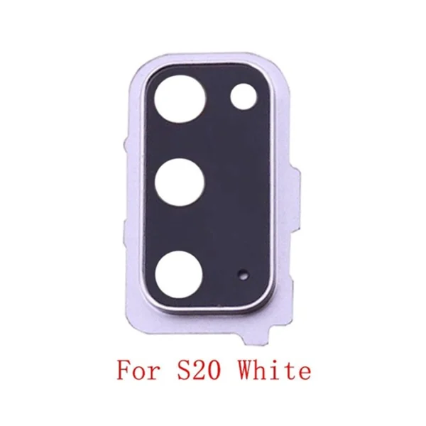 Galaxy S20 - Camera Lens with Cover - Wit