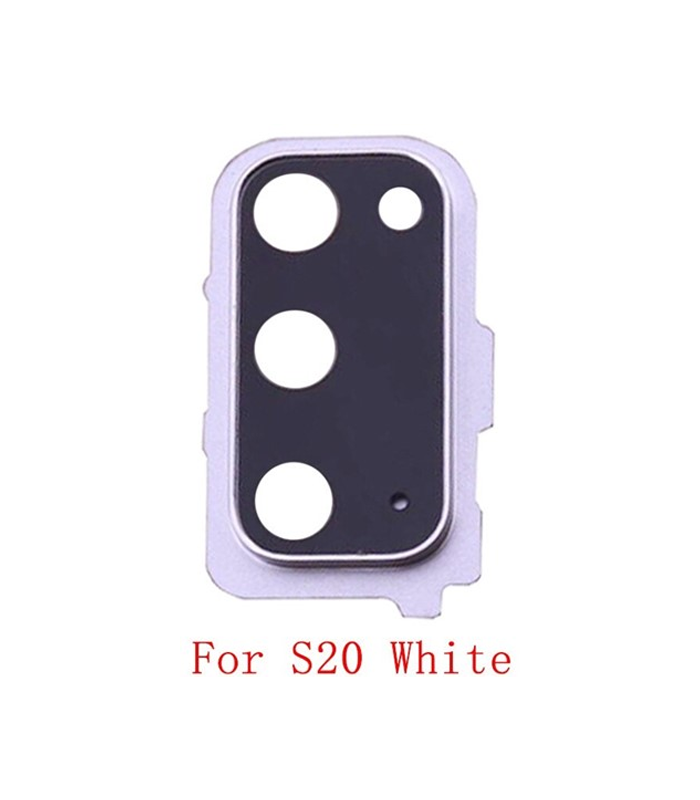 Galaxy S20 - Camera Lens with Cover - Wit