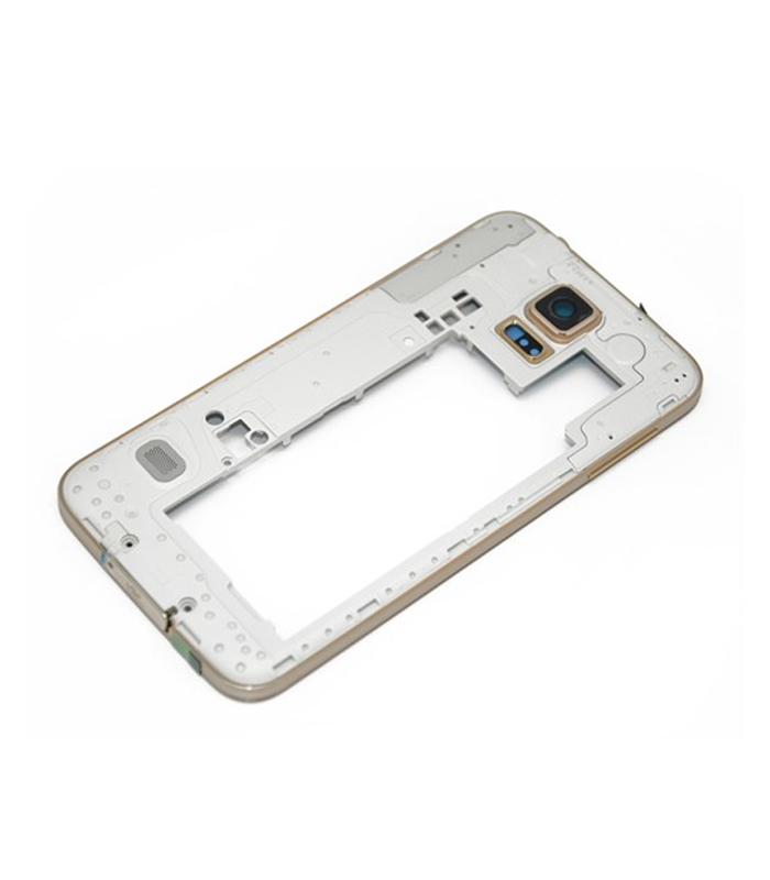 Galaxy S5 Mini G800 - Middle Housing with Frame - Goud