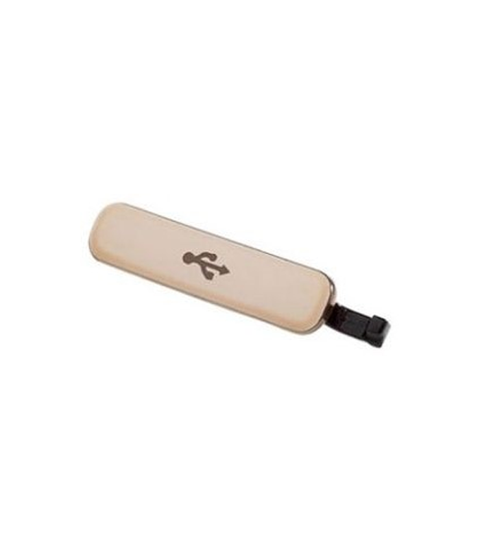 Galaxy S5 SM-G900F - USB Port Cover - Goud