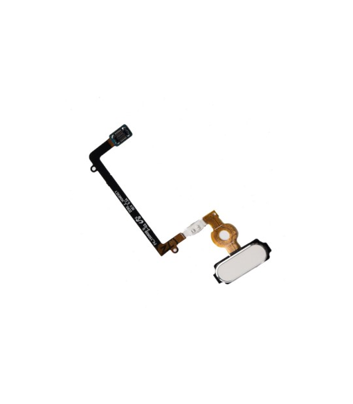 Galaxy S6 Edge G925F - Home Button Flex - Wit
