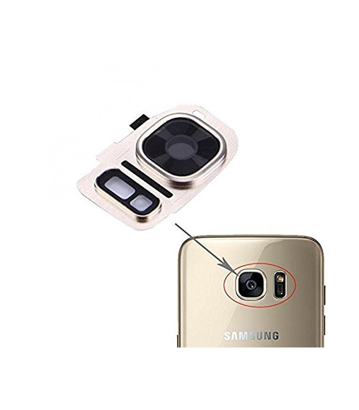 Galaxy S7 Edge G935 - Camera Lens Cover - Goud