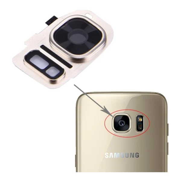 Galaxy S7 G930 - Camera Lens Cover - Goud