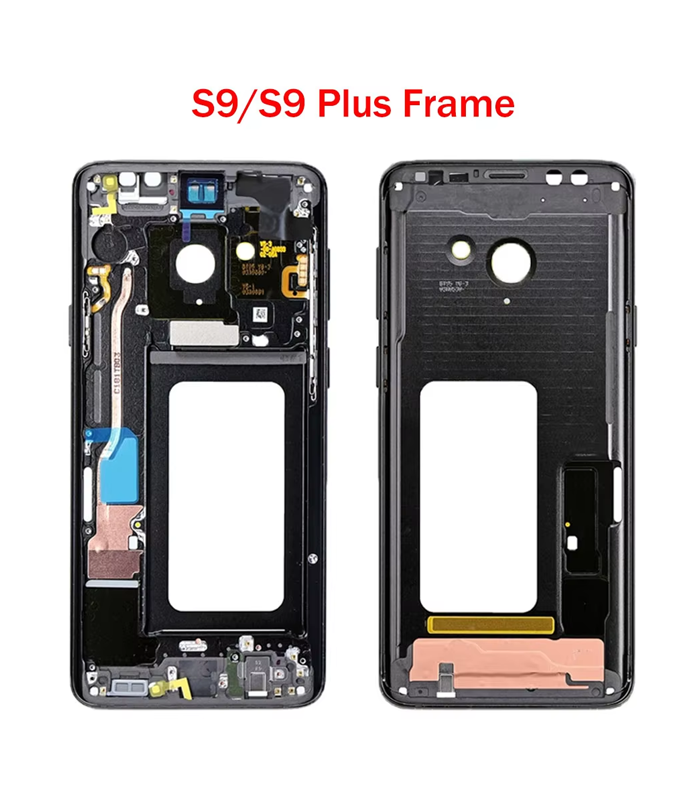 Galaxy S9 G960 - Middle Housing with Frame - Blauw
