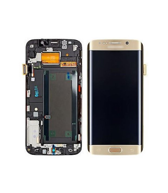 LCD Complete Refurbished Galaxy S7 Edge G935 - Goud