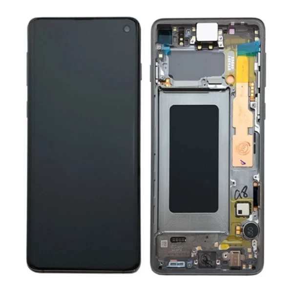 LCD Display Service Pack Galaxy S10 G973 GH82-18850A- Zwart