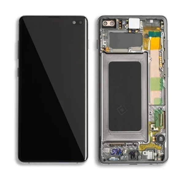 LCD Display Service Pack Galaxy S10 Plus G975 GH82-18849A- Zwart
