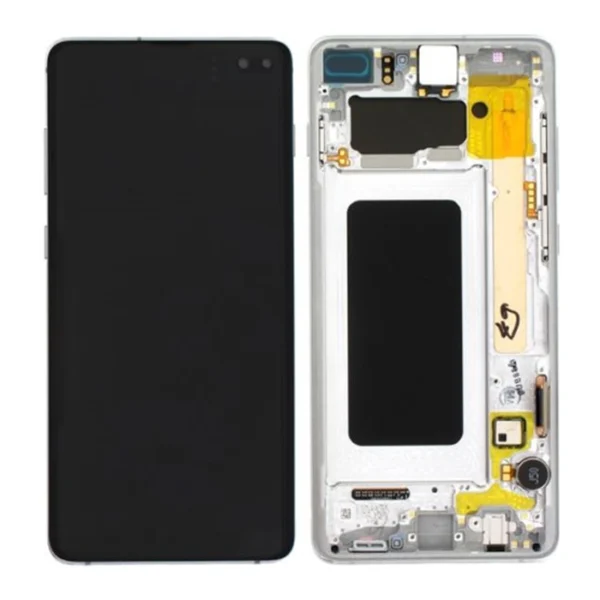 LCD Display Service Pack Galaxy S10 Plus G975 GH82-18849B - Zilver