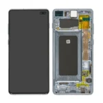 LCD Display Service Pack Galaxy S10 Plus G975 GH82-18849C- Blauw
