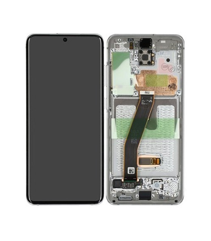 LCD Display Service Pack Galaxy S20 4G 5G G980 G981 GH82-22123B - Wit