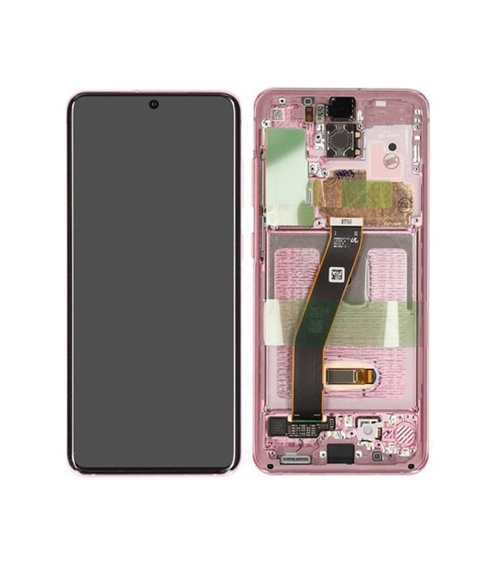 LCD Display Service Pack Galaxy S20 4G 5G G980 G981 GH82-222131C - Pink