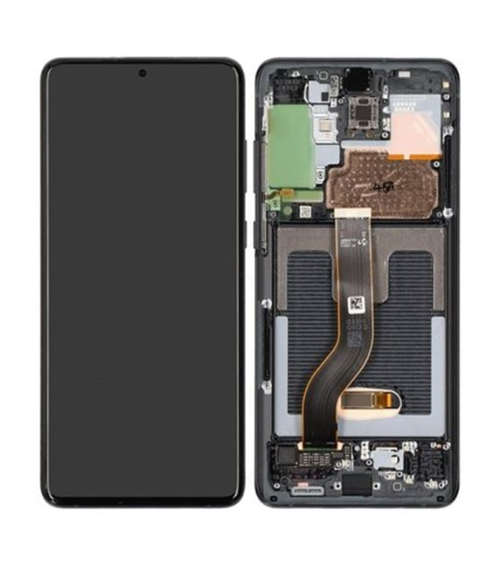LCD Display Service Pack Galaxy S20 Plus G985 GH82-22145A - Zwart