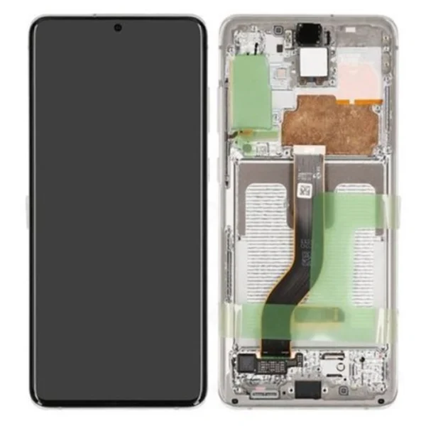 LCD Display Service Pack Galaxy S20 Plus G985 GH82-22145B - Wit