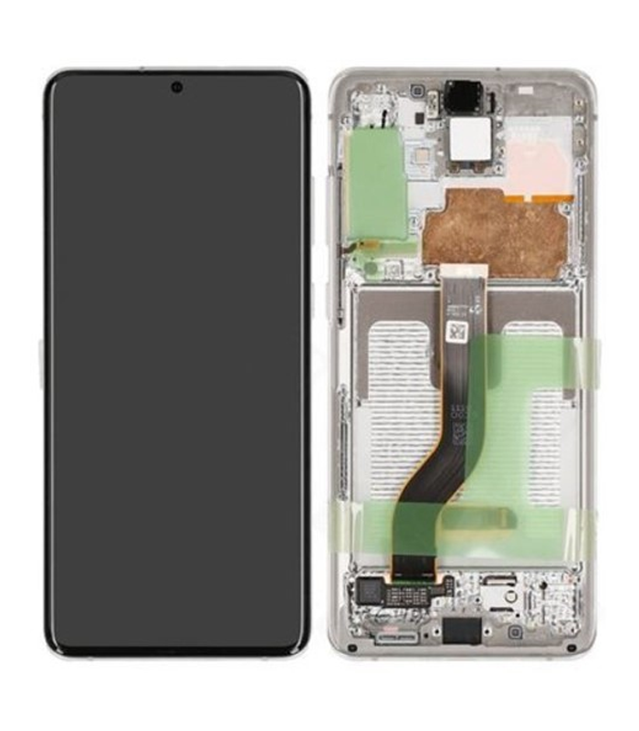 LCD Display Service Pack Galaxy S20 Plus G985 GH82-22145B - Wit