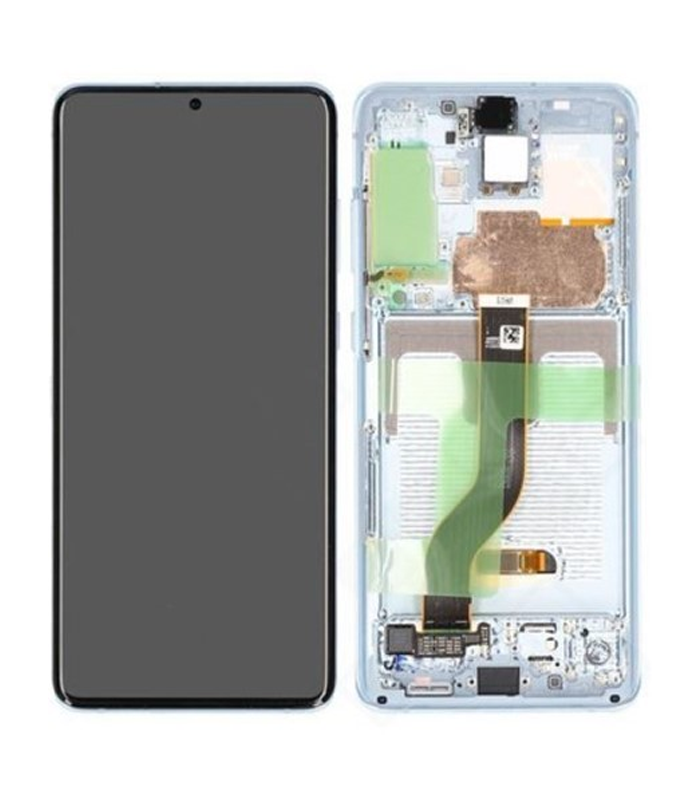 LCD Display Service Pack Galaxy S20 Plus G985 GH82-22145D - Blauw