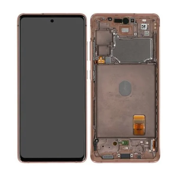 LCD Display Service Pack Galaxy S20FE 4G G780 GH82-24219F - Oranje