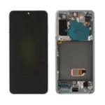 LCD Display Service Pack Galaxy S21 G991 GH82-24716C- Wit