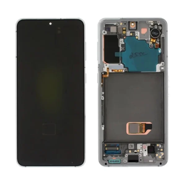 LCD Display Service Pack Galaxy S21 G991 GH82-24716C- Wit
