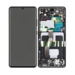 LCD Display Service Pack Galaxy S21 Ultra G998 GH82-26035A - Zwart