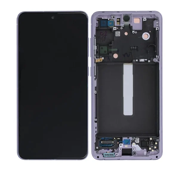 LCD Display Service Pack Galaxy S21FE G990 GH82-26414D - Violet