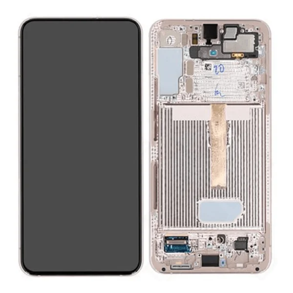 LCD Display Service Pack Galaxy S22 Plus S906 GH82-27500D - Pink (Goud)
