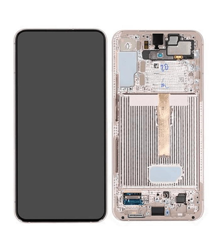 LCD Display Service Pack Galaxy S22 Plus S906 GH82-27500D - Pink (Goud)