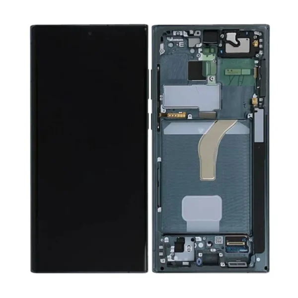 LCD Display Service Pack Galaxy S22 Ultra S908B GH82-27489D - Groen