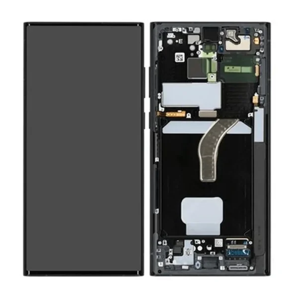 LCD Display Service Pack Galaxy S22 Ultra S908B GH82-27489E - Graphite